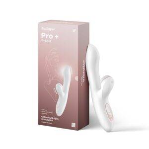 Satisfyer Pro G-Spot Rabbit - Klitoris-Sauger mit 11 Intensitätsstufen - G-Punkt-Massage mit 10 Vibrations-Programmen - Vibrator Akku-Technik