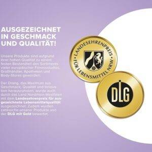 IronMaxx Eiweiß Shaker - Lavender 700ml | Proteinshaker mit Drehverschluss, Sieb & Mess-Skala | auslaufsicher, spülmaschinengeeignet & frei vom Weichmacher BPA & DEHP Polypropylen