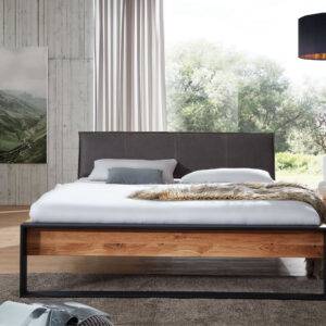 Doppelbett „Laura“ 160cm | Wildeiche