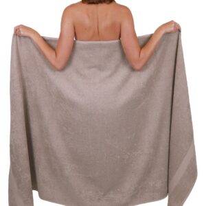 Badetuch Palermo groß XXL Größe 100 x 200 cm Saunatuch