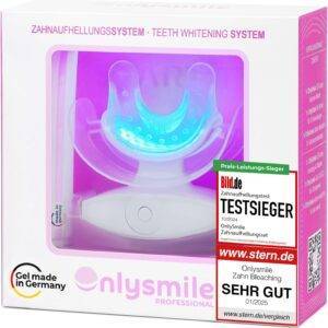 Zahnbleaching Set professionell | Testsieger 2024-2025 | All in One Teeth Whitening Kit für Weiße Zähne mit sofort Effekt | Sichere Zahnaufhellung Bleaching Zähne aufhellen | Zahn bleach set