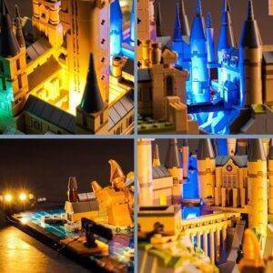 Led Licht Set Kompatibel mit Lego 76419 Hogwarts Castle and Grounds (Kein Lego), Dekorationsbeleuchtungsset Compatible with Lego Hogwarts Castle and Grounds Kreative Spielzeug - Standard Version