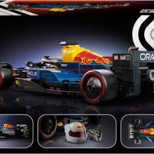 LEGO Speed Champions Oracle Red Bull Racing RB20 F1 Rennauto, Vatertagsgeschenk für Papa und Fans, Sammlermodell mit Formel-1-Fahrer-Minifigur 77243