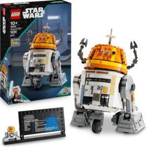 LEGO Star Wars 75416 Ahsoka Astromech-Droide Chopper (C1-10P) Figur - Spielzeug mit beweglichem Kopf, abnehmbaren Armen und Mittelrad - Geschenk für Ahsoka-Fans, Jungen und Mädchen ab 10 Jahren