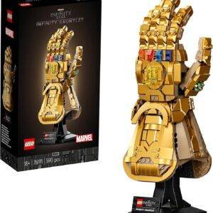 LEGO Super Heroes Marvel Infinity Handschuh, Vatertagsgeschenk für Papa, Sammlerstück, Spielzeug für Erwachsene & Fans der Avengers-Superhelden 76191