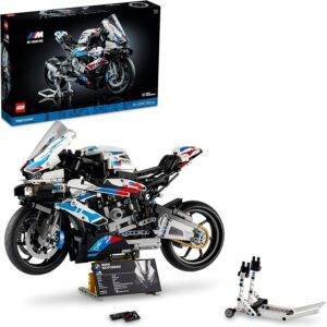 LEGO Technic BMW M 1000 RR Motorrad-Modell, Modellbausatz für Erwachsene, Set als Geschenk zum Basteln für Männer und Frauen, als Home- oder Büro-Deko 42130