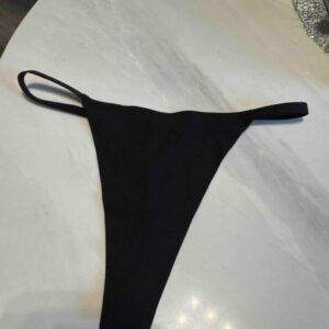 Schwarz Tanga in M NEU!