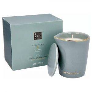 RITUALS Massagekerze The Ritual of Jing Massagekerze 140 g – Lavendel & Sandelholz Massagekerze mit Lavendel & Sandelholz für Entspannung und Pflege