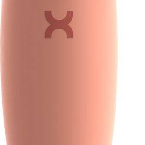 Eiweiß Shaker Flasche Neue Edition – Isolierte Edelstahl-Wasserflasche und Mixerbecher, 550ml, Koralle