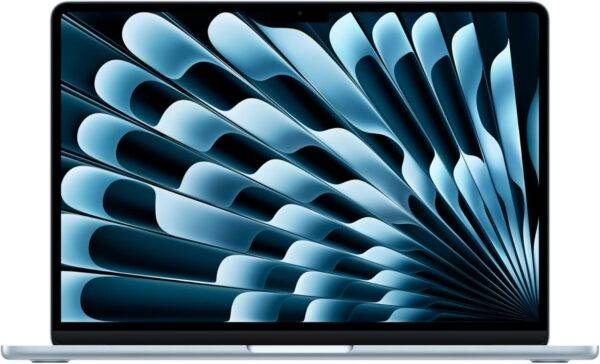 Apple MacBook Air (13", Apple M4 Chip mit 10‑Core CPU und 8‑Core GPU, 16GB Gemeinsamer Arbeitsspeicher, 256 GB) - Himmelblau