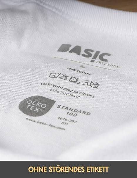 5er Pack Unterhemd Herren 100% Baumwolle, Tank Top, Herren Unterhemden, Hochwertige Ärmellos Unterziehshirt – Bild 3