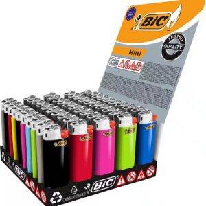BIC Feuerzeuge BIC J25 Feuerzeuge Mini Standard 50er Tray, 50 Feuerzeuge im Display 50-St