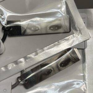 ???? Individuell gravierter Foto-Schlüsselanhänger mit Auge ????️ – Ein stylischer Begleiter mit Bedeutung!