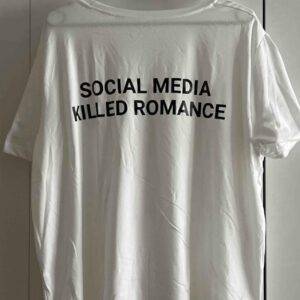 Tshirt XL weiß mit Schrift in Schwarz Herren/Damen gebraucht
