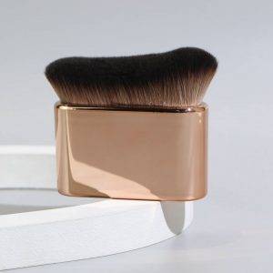 1 Stück Rosé Gold Wellen Foundation Pinsel Gesichts Make-up Werkzeug hochwertige Qualität