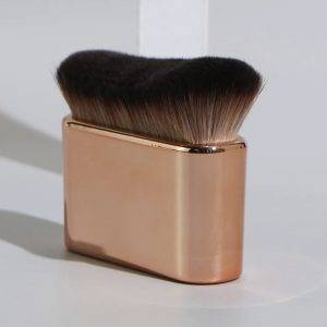 1 Stück Rosé Gold Wellen Foundation Pinsel Gesichts Make-up Werkzeug hochwertige Qualität