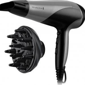 REMINGTON Ionic-Haartrockner Ionic Dry 2200 D3190S 2200 W, Schnelles, effizientes Styling, Ionenpflege, Stylingdüse & Diffusor