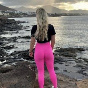 💖 Pinke Leggings – Neu & super bequem – Versand inkl. 💖