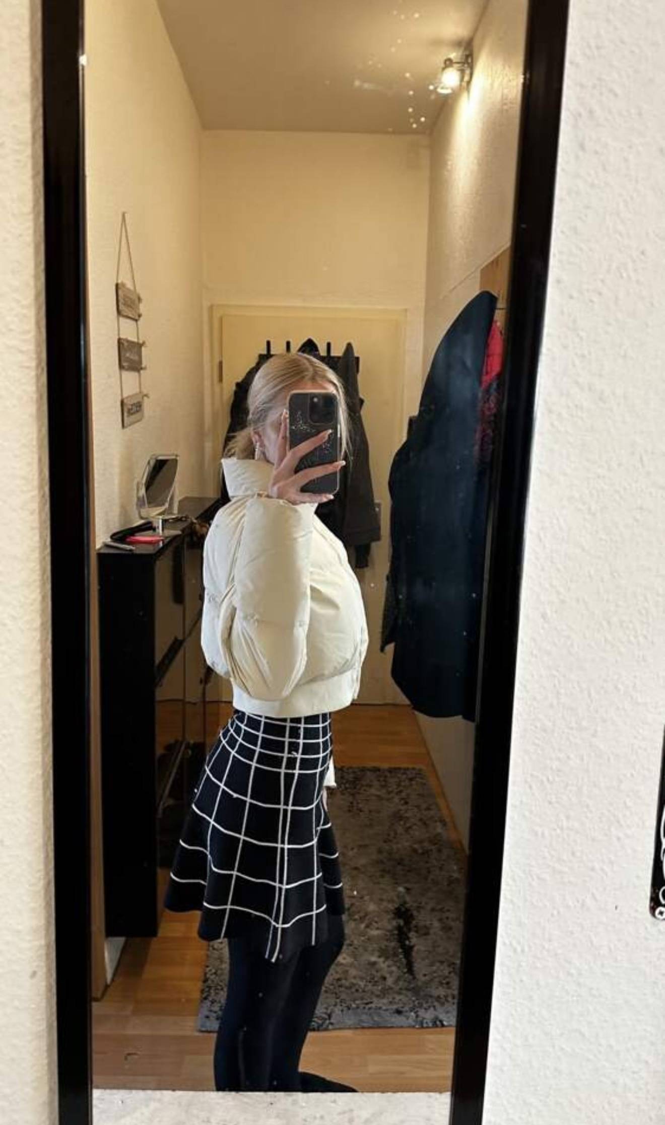 🧥 Beige Steppjacke – Größe M – Versand inkl. 🧥 – Bild 2