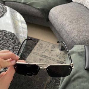 Sonnenbrille 😎 Schwarz/Silber