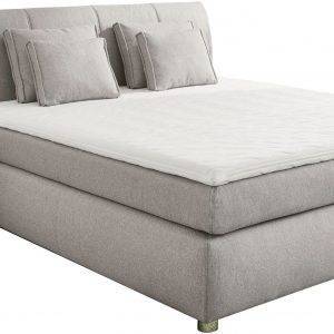 Boxspringbett "Carla", Topseller, wahlweise mit oder ohne Bettkasten inkl. 4 Kissen, erhältlich in den Breiten 160 & 180cm