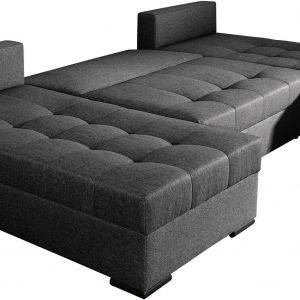 Wohnlandschaft Josy U-Form, B: 269 cm mit Bettfunktion & Bettkasten, Federkern