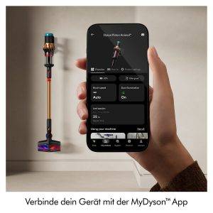 DYSON Akku-Hand-und Stielstaubsauger V16 (DS60) Piston Animal Submarine™, 900W, bis zu 70 Minuten Laufzeit