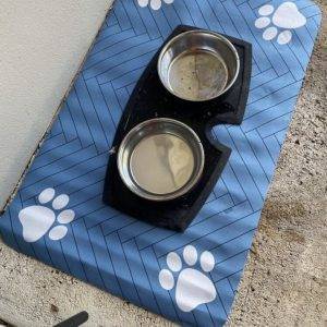 Hundeteppich Gummi Trinkmatte 50*80