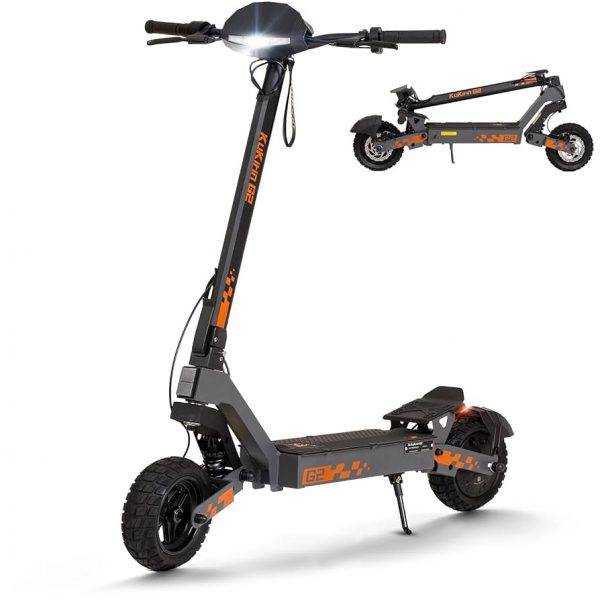 Kukirin E Scooter,Elektro Elektroroller Erwachsene Elektroscooter,E Roller Offroad,Elektro Scooter Roller,Patinete electrico(55 Km Reichweite),G2 Anleitung