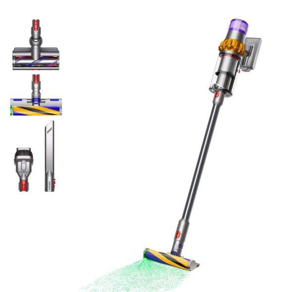 DYSON V15 DETECT ABSOLUTE (2023) Stielsauger, Akkubetrieb, 660 Watt • Bedienungsanleitung
