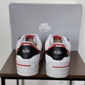 Nike Air Force 1 Low Shadow White Red 43