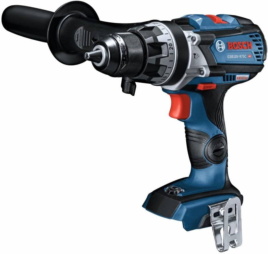 BOSCH GSB18V-975CB25 Bohrhammer / Schlagbohrschrauber-Set, 18 V, bürstenlos, 1,27 cm, inkl. 2 CORE18V® 4 Ah Advanced Power Batterien – Bild 3