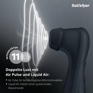 Satisfyer Pro 2 Generation 3 Vibrator | Liquid-Air-Technologie | Leise Starke Klitoris-Stimulation | Druckwellenvibrator mit Vibrationen | Sex-Spielzeug Geschenk für Frauen | Erotischer Dildo Frau