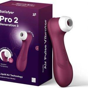 Satisfyer Pro 2 Generation 3 Vibrator | Liquid-Air-Technologie | Leise Starke Klitoris-Stimulation | Druckwellenvibrator mit Vibrationen | Sex-Spielzeug Geschenk für Frauen | Erotischer Dildo Frau