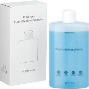 roborock 1L Original Reinigungsmittel für roborock S/Saros/Qrevo/Q-Serie Saugroboter und Flexi/F-Serie Nass- & Trockensauger, Bodenreiniger Mittel, Keine Schaumbildung und Schlieren, Konzentrat