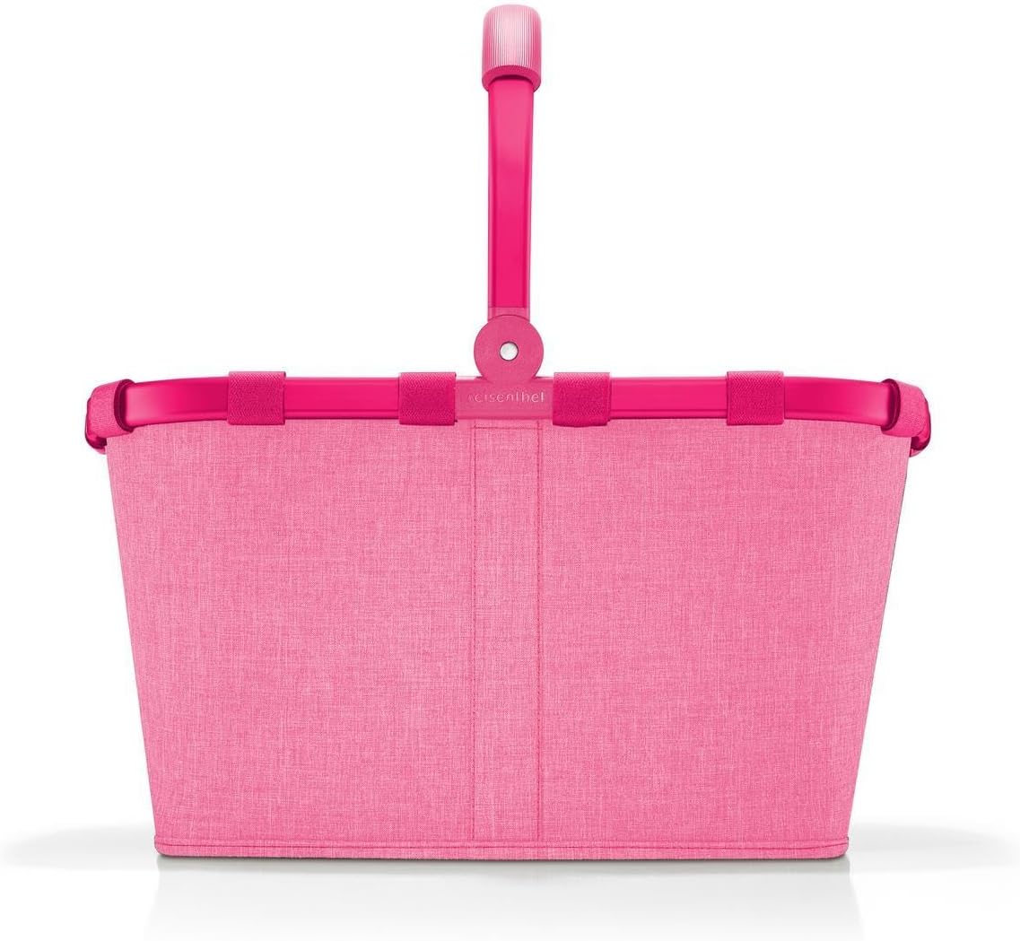 reisenthel carrybag frame twist pink – Stabiler Einkaufskorb mit viel Stauraum und praktischer Innentasche – Elegantes und wasserabweisendes Design – Bild 2