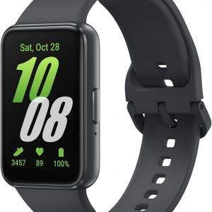 Samsung Galaxy Fit3 Smartwatch, Fitness-Uhr als Fitness Tracker und Aktivitätstracker, Gray, Inkl. 36 Monate Herstellergarantie