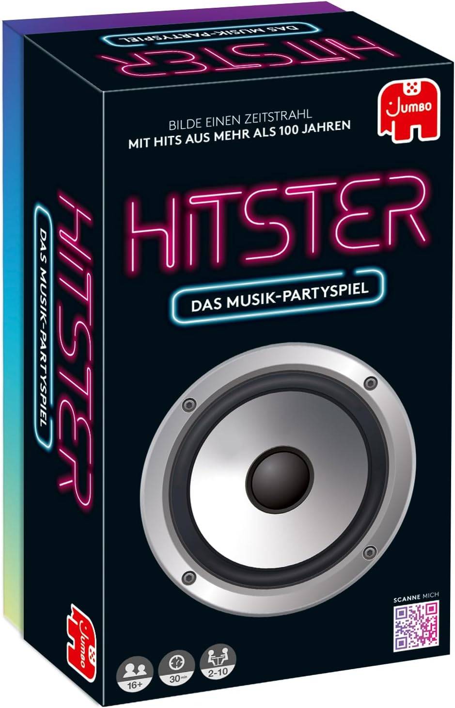 Hitster Original, EIN Party- und Kartenspiel für Erwachsene und Familien - 2 bis 10 Spieler ab 16 Jahren, Deutsch (DE)