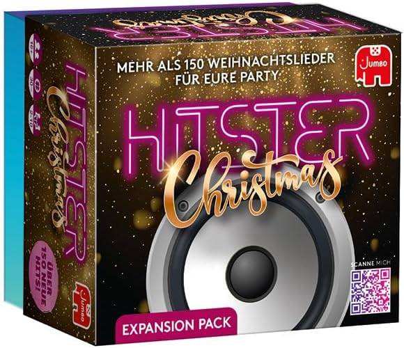 Hitster Christmas Erweiterungspack, EIN Party- und Kartenspiel für Erwachsene und Familien - 2 bis 10 Spieler ab 16 Jahren, Deutsch (DE)