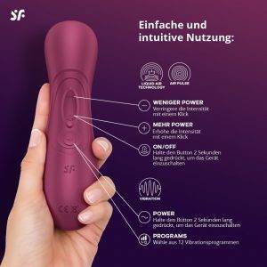 Satisfyer Pro 2 Generation 3 Vibrator | Liquid-Air-Technologie | Leise Starke Klitoris-Stimulation | Druckwellenvibrator mit Vibrationen | Sex-Spielzeug Geschenk für Frauen | Erotischer Dildo Frau