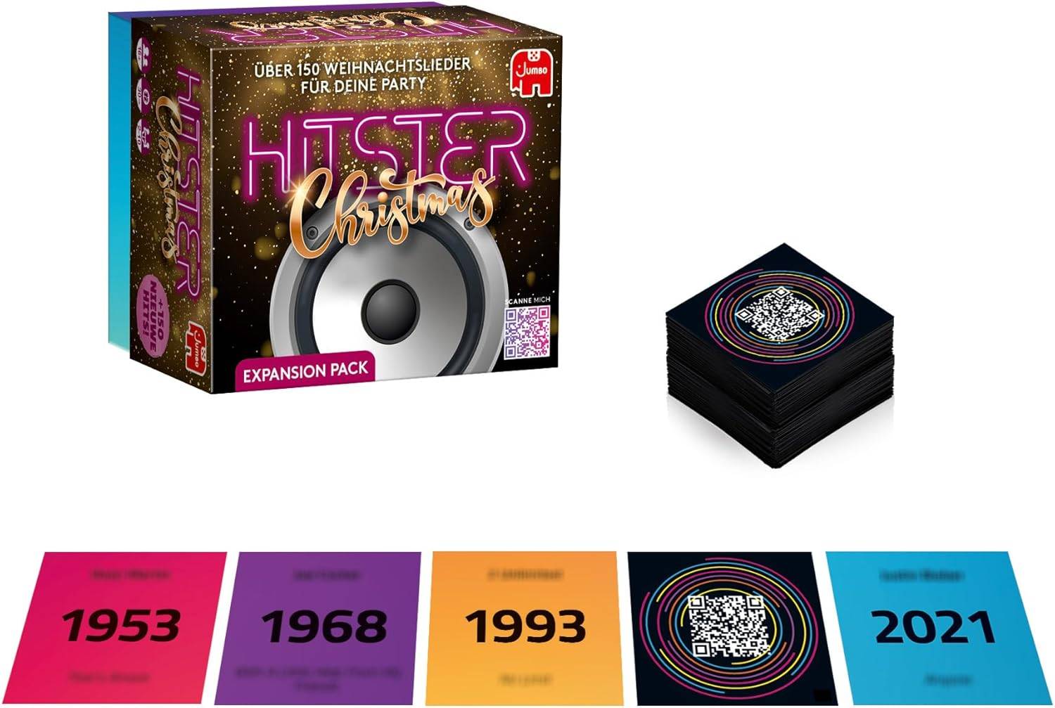 Hitster Christmas Erweiterungspack, EIN Party- und Kartenspiel für Erwachsene und Familien - 2 bis 10 Spieler ab 16 Jahren, Deutsch (DE) – Bild 3