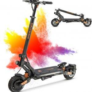 KUKIRIN G2 Master Elektroroller für Erwachsene, 52 V, 20,8 Ah Batterie für 70 km Reichweite & 20 km/h, 500W Motor & Hydraulische Federung, 10 Zoll All-Terrain-Reifen Elektroroller