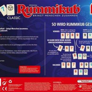 Jumbo Spiele Original Rummikub Classic - Klassische Gesellschaftsspiele - Brettspiele für Erwachsene und Kinder ab 7 Jahren