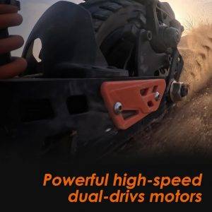 KUKIRIN G2 Master Elektroroller für Erwachsene, 52 V, 20,8 Ah Batterie für 70 km Reichweite & 20 km/h, 500W Motor & Hydraulische Federung, 10 Zoll All-Terrain-Reifen Elektroroller