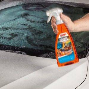 SONAX ScheibenEnteiser Sweet Home (2x1 Liter) taut sekundenschnell zugefrorene Scheiben auf, schützt vor Wiedervereisung und sorgt für klare Sicht
