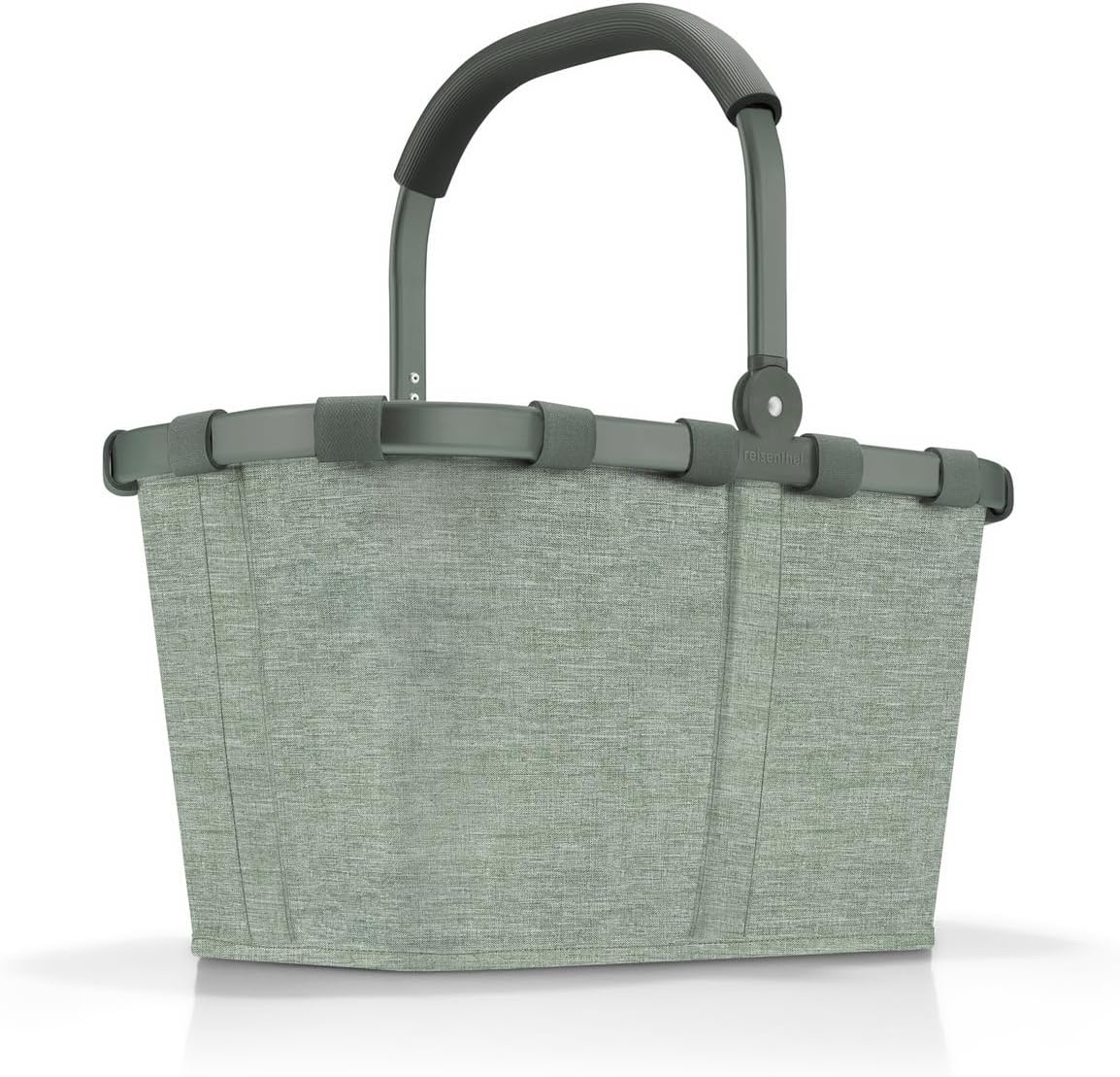 reisenthel carrybag frame twist sage – Stabiler Einkaufskorb mit viel Stauraum und praktischer Innentasche – Elegantes und wasserabweisendes Design