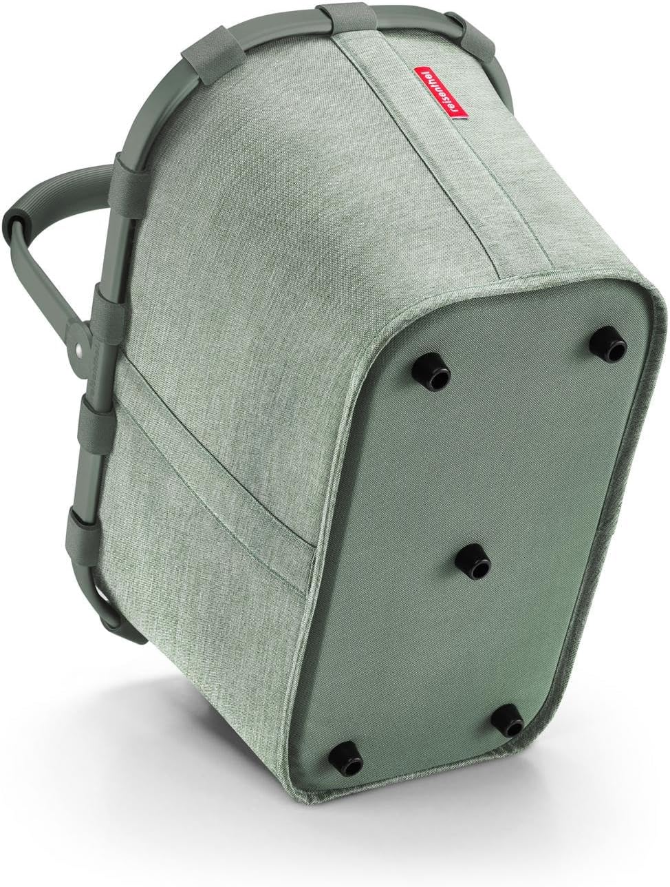 reisenthel carrybag frame twist sage – Stabiler Einkaufskorb mit viel Stauraum und praktischer Innentasche – Elegantes und wasserabweisendes Design – Bild 3