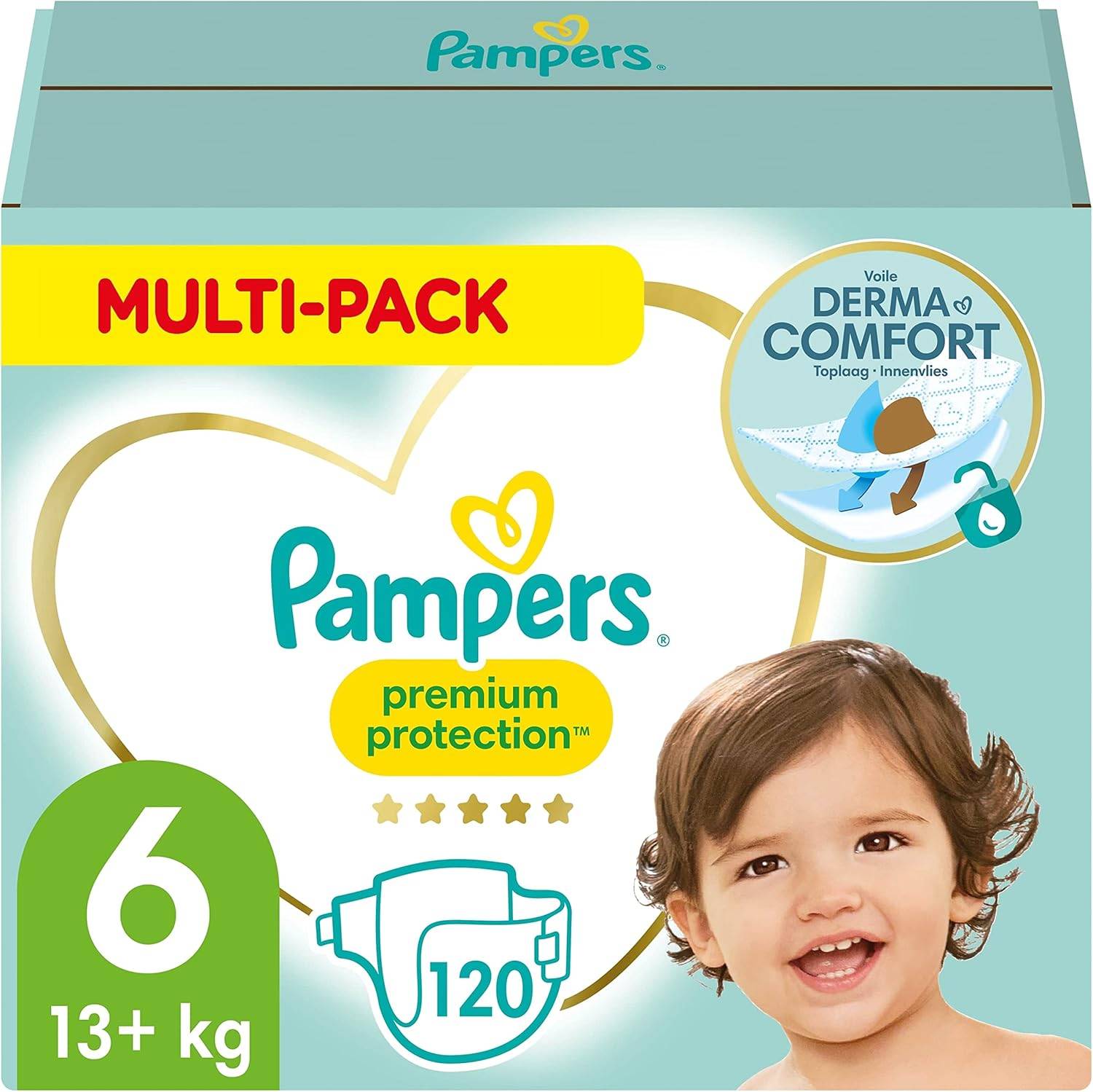 Pampers Premium Protection Gr.6 Extra Large 15+kg Monatsbox