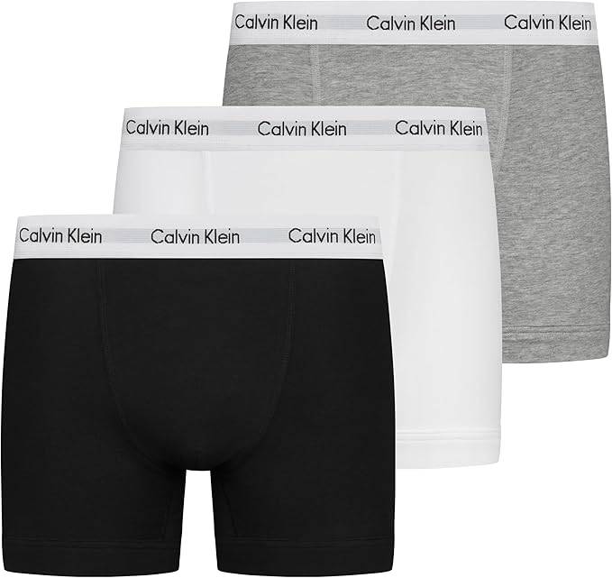 Calvin Klein Herren 3er Pack Boxershorts Trunks Unterwäsche