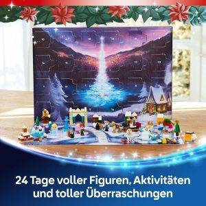 LEGO ǀ Disney Frozen Adventskalender 2025 Kinder Spielzeug - Kreatives Spielset - Bauset mit den Figuren ELSA, Anna, Olaf, Kristoff und Sven - Geschenk für Mädchen und Jungen ab 5 Jahren - 43273